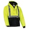 Ergodyne Jacket, Sherpa; Polyester, Class 2 Type R, Lime, M 8275 - alternate 1